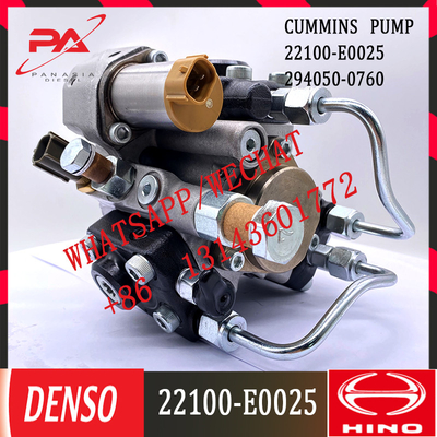 Pompe à essence d'injection de moteur diesel de la bonne qualité J08E de DENSO pour HINO 294050-0760 22100-E0025