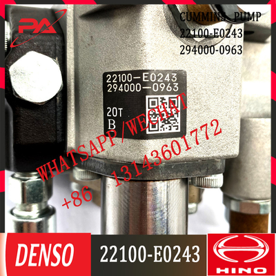 22100-E0243 Pompes à injection de carburant diesel 294000-0963 Pour HINO 2940000963