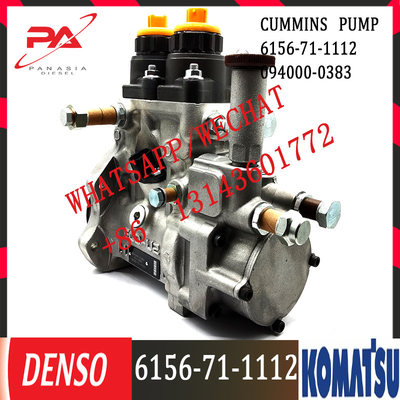 Pompes d'injection diesel SAA6D125E-3 Pour le groupe KOMATSU PC450-7 6156-71-1112 0940000383