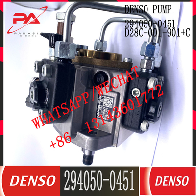 Pompe diesel 294050-0451 D28C001901C d'injection de carburant d'injecteur de carburant commun de rail de DENSO HP4