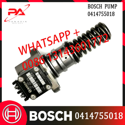 Bec diesel 0414755018 de système d'injecteur de pompe/unité d'injection de carburant de BOSCH