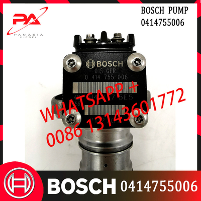 Pompe commune de haute qualité 0414755006 d'unité de carburant de moteur diesel de rail de BOSCH pour le moteur diesel