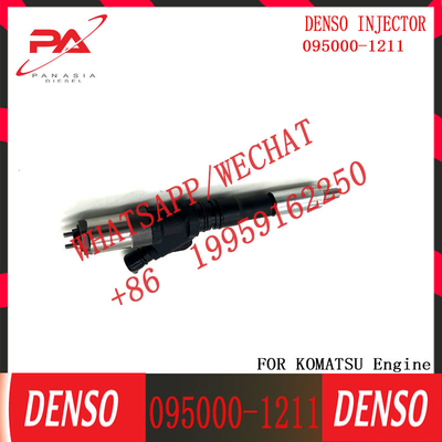 Injecteur de carburant pour rail commun 095000-1211 095000-1210 6156-11-3300 pour KOMATSU FC450-7 6D125 PC400-7 PC450-7