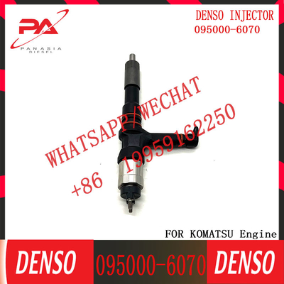 Injecteur diesel Injecteur de carburant pour rail commun 0950006070 6251-11-3100 095000-6070 Pour KOMATSU PC350-7 PC400-7