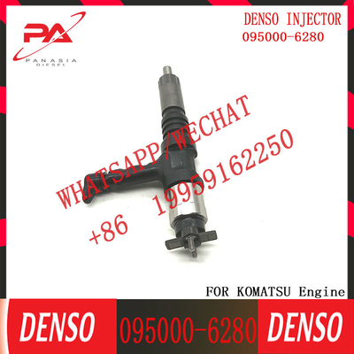 Injecteur diesel à rail commun 095000-6280 6219-11-3100 pour excavatrice SAA6D170 HD785-7 PC650-8R