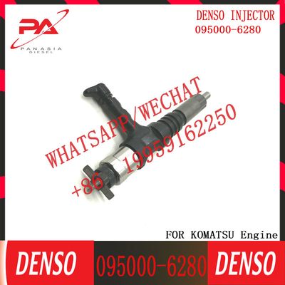 Injecteur diesel à rail commun 095000-6280 6219-11-3100 pour excavatrice SAA6D170 HD785-7 PC650-8R