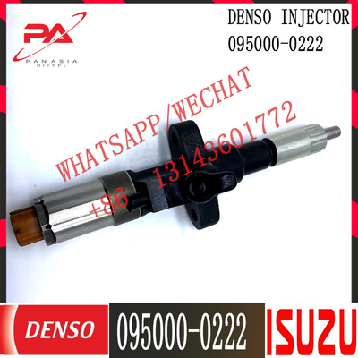 Injecteur de carburant commun original de rail 095000-0222 095000-0220 095000-0221 pour ISUZU 6SD1 1153003473 1-15300347-3
