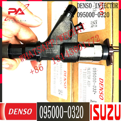 Injecteur de carburant commun original de rail 095000-0320 095000-0323 pour ISUZU 4HK1 6HK1 8-98110607-1 8-98110607-3