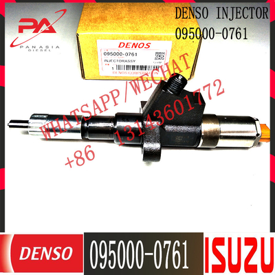 Injecteur de carburant commun original 095000-0760 de rail 095000-0761 DLLA149P786 pour 6SD1 ISUZU 1153004151 1-15300415-1