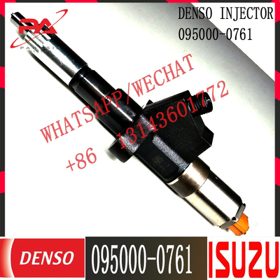 Injecteur de carburant commun original de rail 095000-5800 095000-0761 095000-0760 pour ISUZU 6SD1 1153004151 1-15300415-1