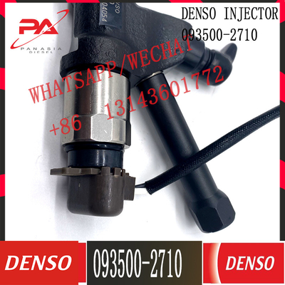 Injecteur de carburant 6D125 commun original de l'injecteur de carburant 093500-2710 de rail 6150-11-3101 6560-11-1114 pour PC450-7 PC450-8