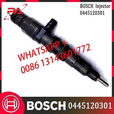 Injecteur de carburant commun original 0445120301 de rail injecteur A4730700287 de pompe à l'essence 0445120300 0445120302