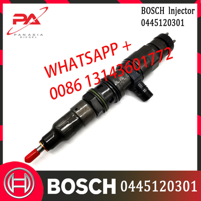 Injecteur de carburant commun original 0445120301 de rail injecteur A4730700287 de pompe à l'essence 0445120300 0445120302