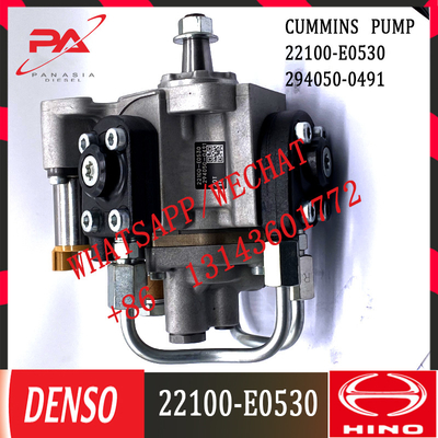 294050-0491 pompe diesel d'injection de carburant 294050-0491 22100-E0531 22100-E0530 pour Hino J08E