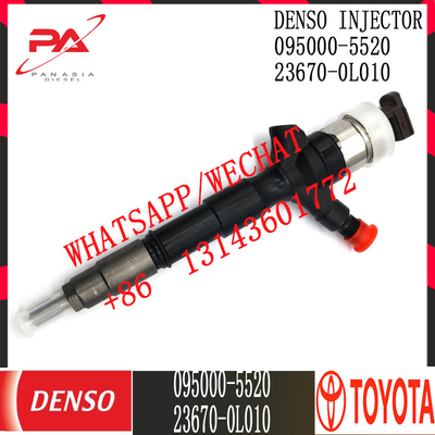 Injecteur commun diesel de rail de DENSO 095000-5520 pour TOYOTA 23670-0L010