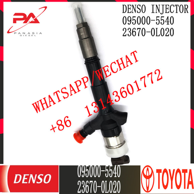 Injecteur commun diesel de rail de DENSO 095000-5540 pour TOYOTA 23670-0L020