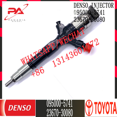 Injecteur commun diesel de rail de DENSO 095000-5741 pour TOYOTA 23670-30080