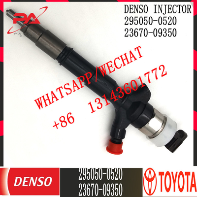 Injecteur commun diesel de rail de DENSO 295050-0520 pour TOYOTA 23670-09350