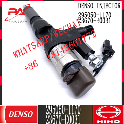 Injecteur commun diesel 295050-1170 23670-E0031 de rail de HINO DENSO