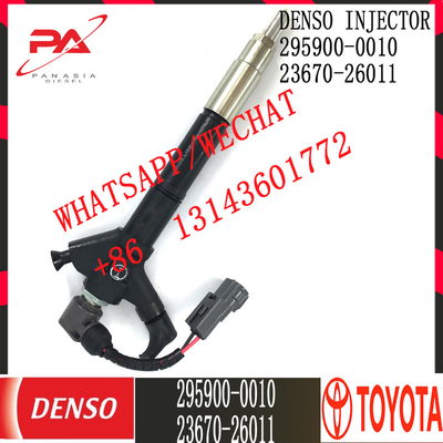 Injecteur commun diesel de rail de DENSO 295900-0010 pour TOYOTA 23670-26011
