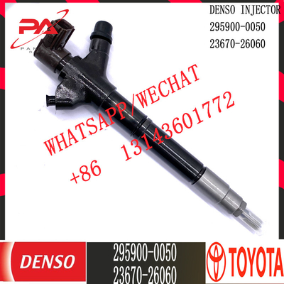 Injecteur commun diesel de rail de DENSO 295900-0050 pour TOYOTA 23670-26060