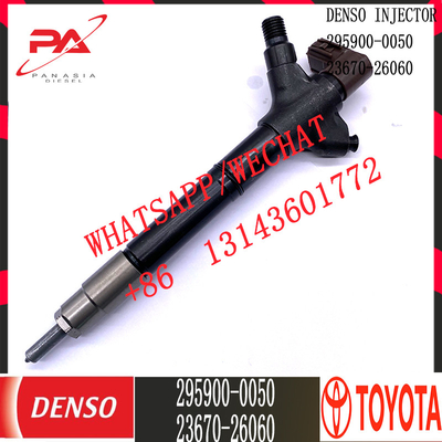 Injecteur commun diesel de rail de DENSO 295900-0050 pour TOYOTA 23670-26060
