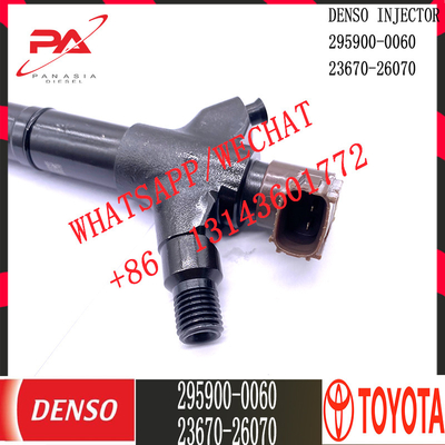 Injecteur commun diesel de rail de DENSO 295900-0060 pour TOYOTA 23670-26070