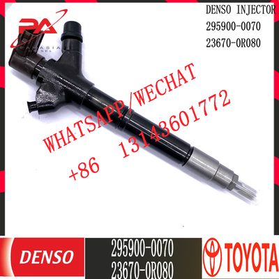 Injecteur commun diesel de rail de DENSO 295900-0070 pour TOYOTA 23670-0R080