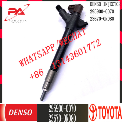 Injecteur commun diesel de rail de DENSO 295900-0070 pour TOYOTA 23670-0R080