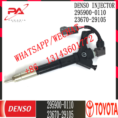 Injecteur commun diesel de rail de DENSO 295900-0100 pour TOYOTA 23670-29105