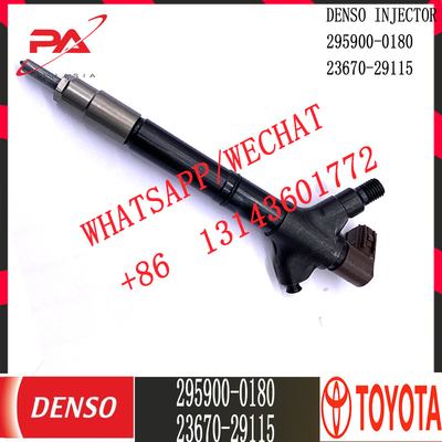 Injecteur commun diesel de rail de DENSO 295900-0180 pour TOYOTA 23670-29115