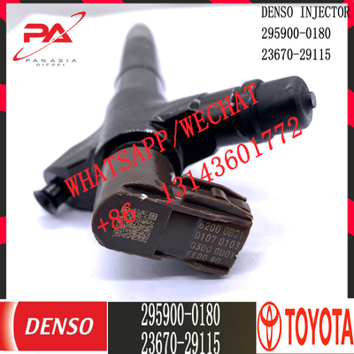 Injecteur commun diesel de rail de DENSO 295900-0180 pour TOYOTA 23670-29115