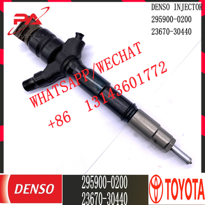 Injecteur commun diesel de rail de DENSO 295900-0200 pour TOYOTA 23670-30440