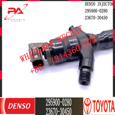 Injecteur commun de rail de camion diesel 295900-0280 pour Toyota 23670-30450