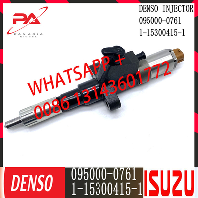 Injecteur commun diesel de rail de DENSO 095000-0761 pour ISUZU 1-15300415-1