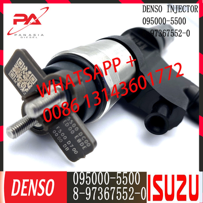 Injecteur commun diesel de rail de DENSO 095000-5500 pour ISUZU 8-97367552-0