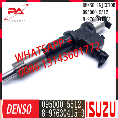 Injecteur commun diesel de rail de DENSO 095000-5512 pour ISUZU 8-97630415-3
