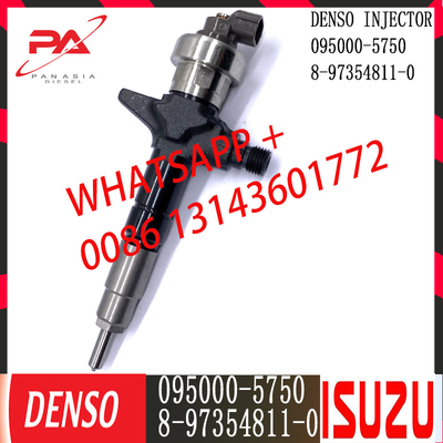 Injecteur commun diesel de rail de DENSO 095000-5750 pour ISUZU 8-97354811-0