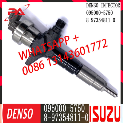 Injecteur commun diesel de rail de DENSO 095000-5750 pour ISUZU 8-97354811-0