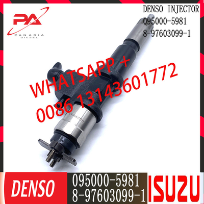 Injecteur commun diesel de rail de DENSO 095000-5981 pour ISUZU 8-97603099-1