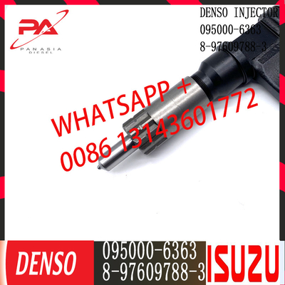 Injecteur commun diesel de rail de DENSO 095000-6363 pour ISUZU 8-97609788-3