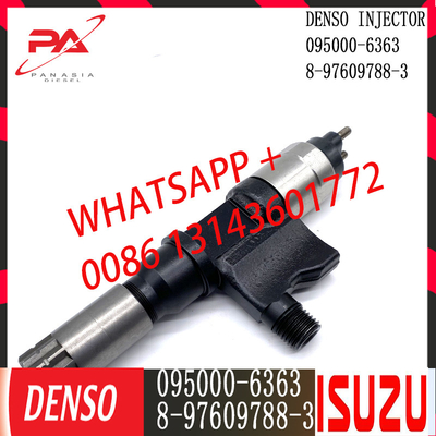 Injecteur commun diesel de rail de DENSO 095000-6363 pour ISUZU 8-97609788-3
