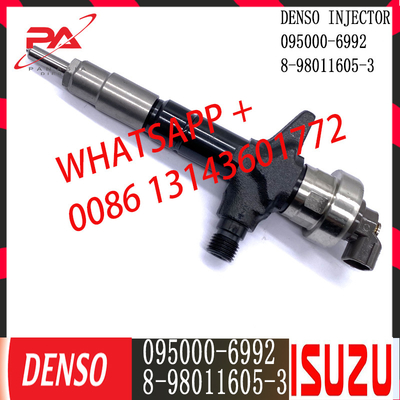 Injecteur commun diesel de rail de DENSO 095000-6993 pour ISUZU 8-98011605-4