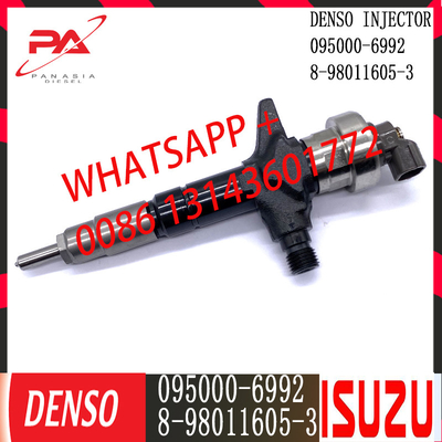 Injecteur commun diesel de rail de DENSO 095000-6993 pour ISUZU 8-98011605-4