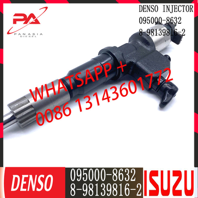 Injecteur commun diesel de rail de DENSO 095000-8632 pour ISUZU 8-98139816-2