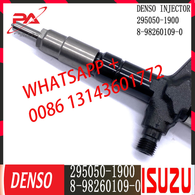Injecteur commun diesel de rail de DENSO 295050-1900 pour ISUZU 8-98260109-0