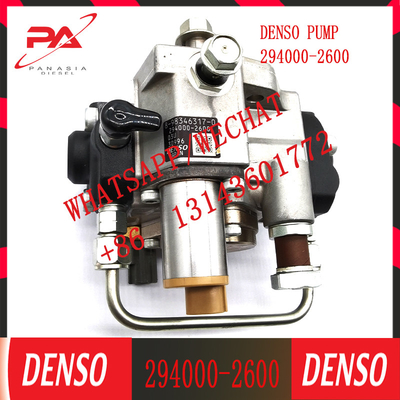 8-98346317-0 pompe à essence commune de rail de Denso 8983463170 294000-2600 pour des pièces de moteur d'Isuzu 4HK1