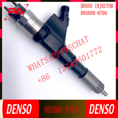 0950006700 injecteur de carburant original de l'injecteur 095000 de rail 6700 diesel communs 095000-6700 pour Denso TOYOTA HOWO