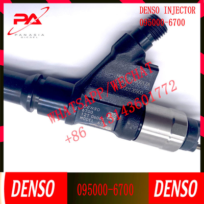 0950006700 injecteur de carburant original de l'injecteur 095000 de rail 6700 diesel communs 095000-6700 pour Denso TOYOTA HOWO