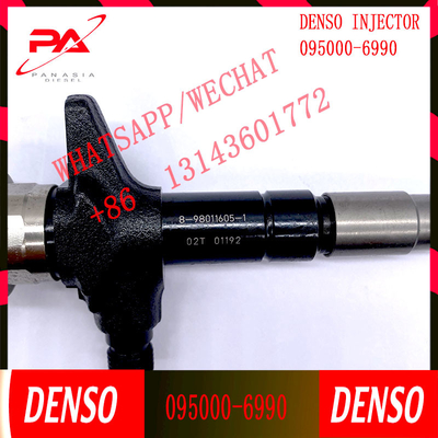 Injecteur 095000-6990 095000-6170 diesel de l'injecteur 8-98011605-0 de rail commun pour l'injecteur d'Isuzu D max 2.5D 4JK1-TC 095000-6